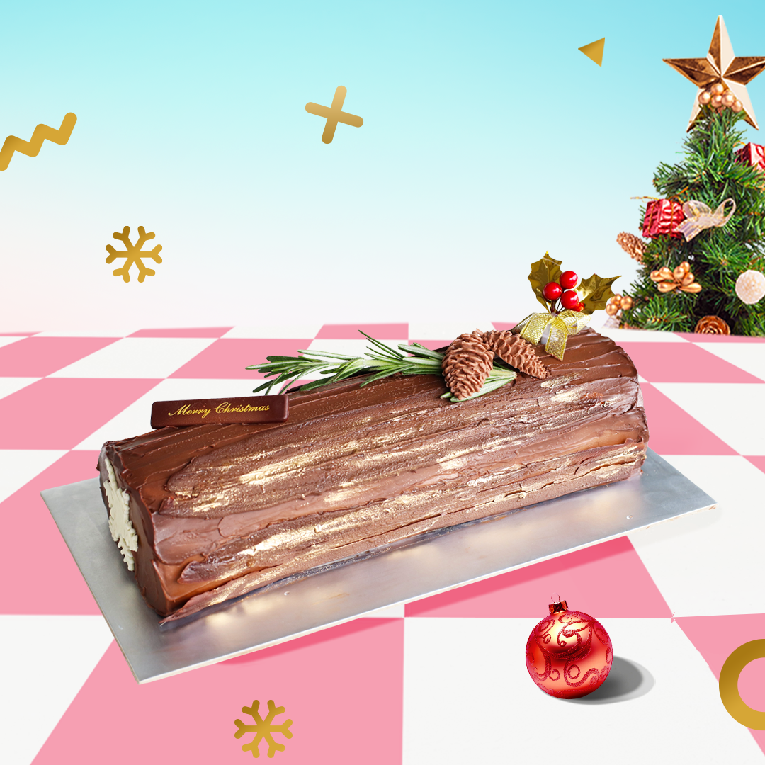Joyeux Log Cake