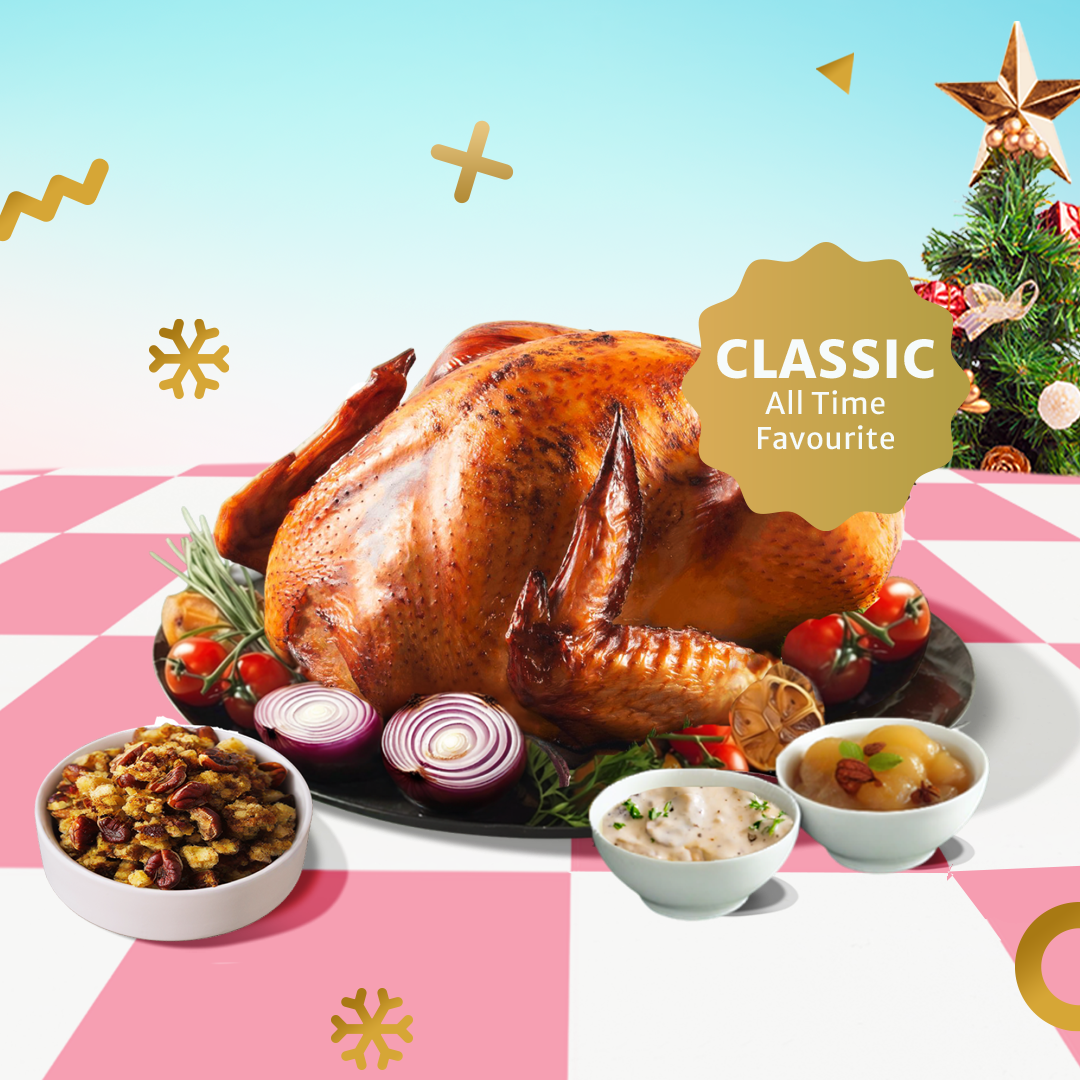 Traditional Roasted USA Whole Turkey