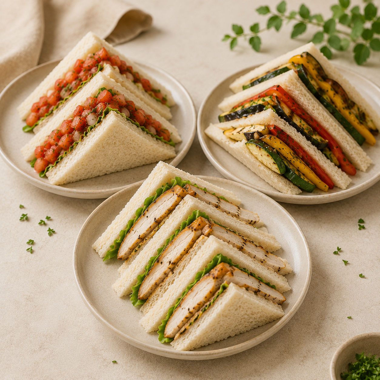 Finger Sandwich Add-On