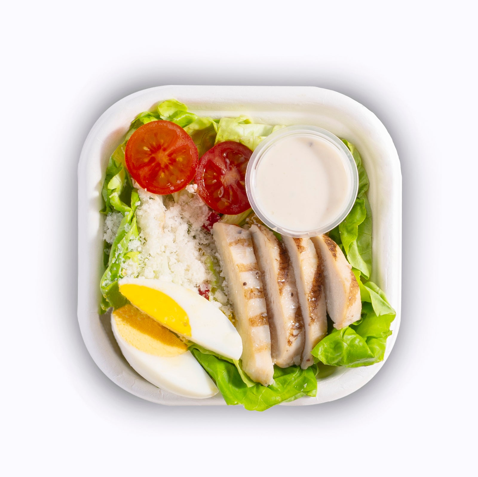 Caesar Salad with Caesar Dressing
